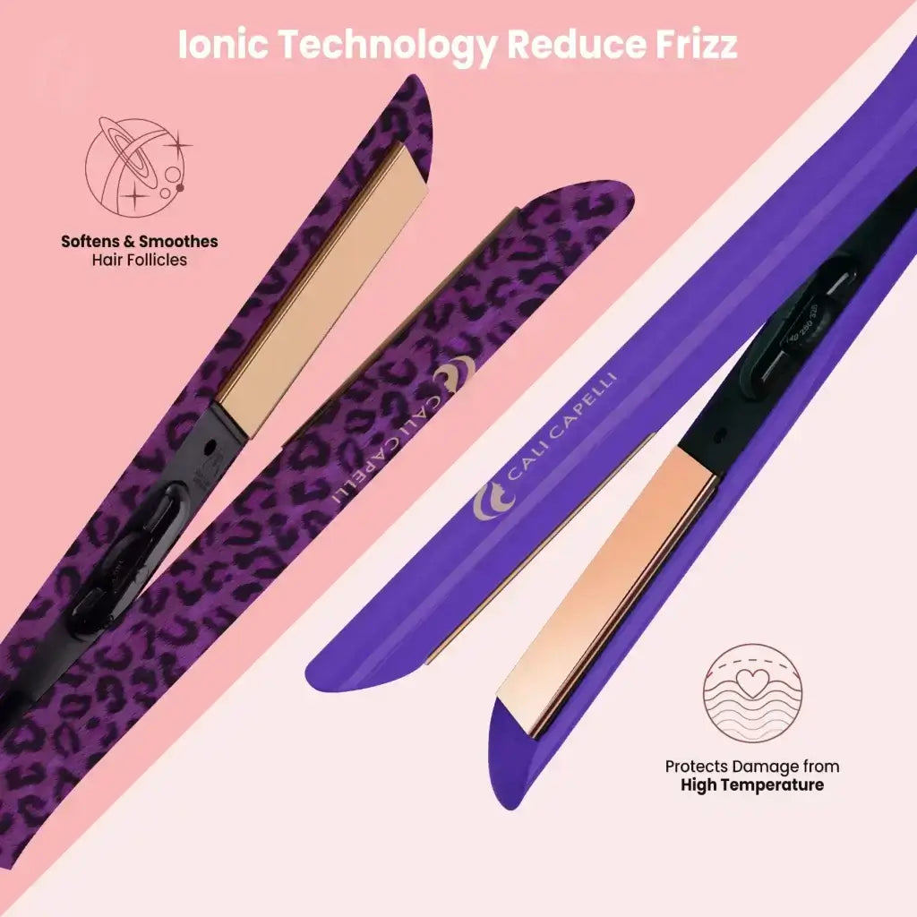 Titanium Hair Straightener Pro-Series 1″ Purple