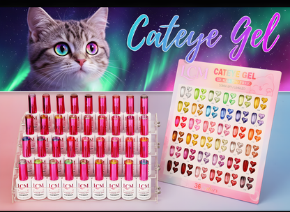LCM CAT EYE GEL COLLECTION - 36 COLORS