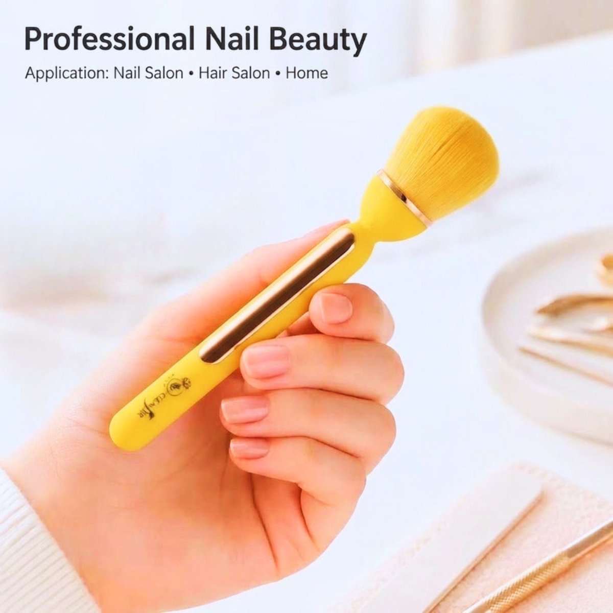 #31 MINI DUSTER BRUSH - 2 Pcs Listing (YELLOW)
