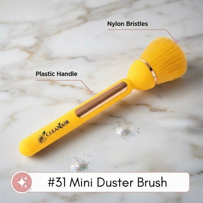 #31 MINI DUSTER BRUSH - 2 Pcs Listing (YELLOW)