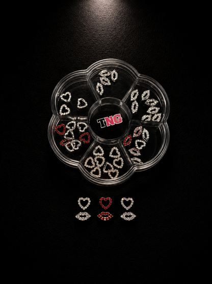 TheNailGoatCo 48 pcs  ‘Love Day ’ Nail Charms