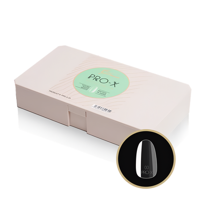 PRO-X SOFT GEL NAIL TIPS 23 - MEDIUM NATURAL ROUND