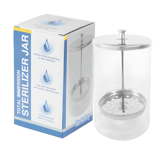 MEDIUM STERILIZER JAR 27 OZ.