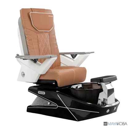 CAPPUCCINO - GEOM II PEDICURE SPA WITH FX CHAIR TOP