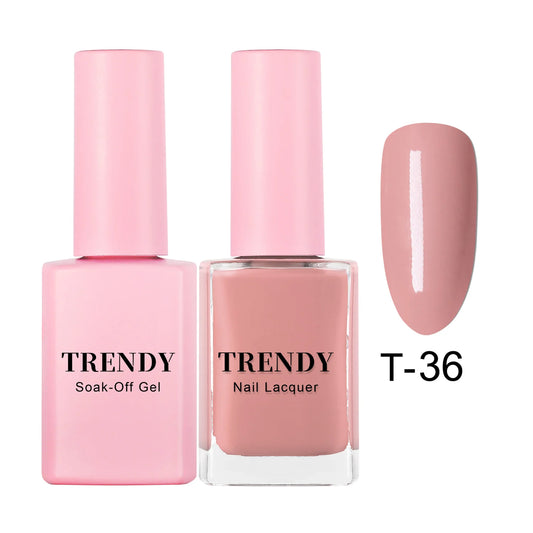 T-36 SINGLE LADY | TRENDY DUO GEL & LACQUER