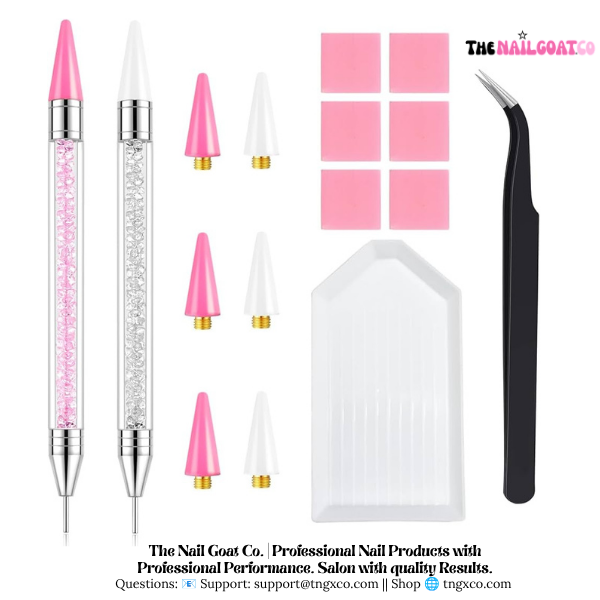 TheNailGoatCo Wax pencil kits for nailtechs, rhinestones, charms, embellishments etc.