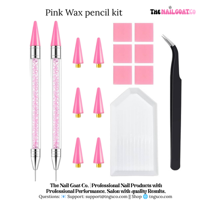 TheNailGoatCo Wax pencil kits for nailtechs, rhinestones, charms, embellishments etc.