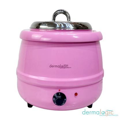 DERMALOGIC PARAFFIN WAX KETTLE WARMER WITH 7OZ. LADLE - 13L