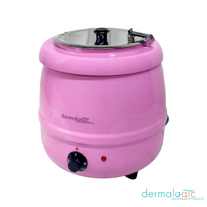DERMALOGIC PARAFFIN WAAX KETTLE WARMER WITH 5OZ. LADLE - 10L