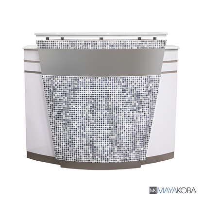 NAPA RECEPTION TABLE WITH MOSAIC TILE