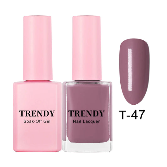 T-47 ALOHA | TRENDY DUO GEL & LACQUER