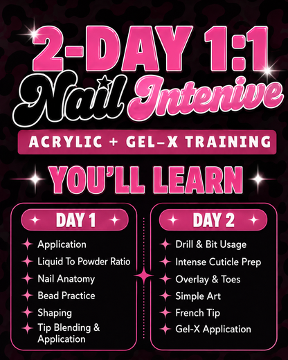 TheNailGoatCo The Nail Goat 2-Day Intensive (in-person class)