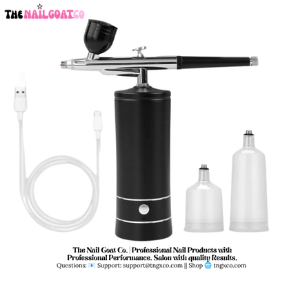 TheNailGoatCo Rechargeable Cordless Airbrush Compressor