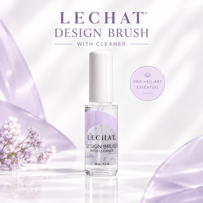 Pincel de diseño Lechat con limpiador 1/3oz.