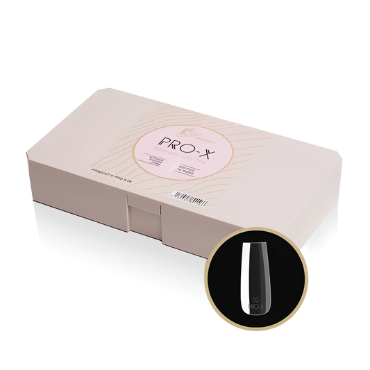 PRO-X SOFT GEL NAIL TIPS 04 - LONG NATURAL SQUARE