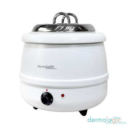 DERMALOGIC PARAFFIN WAX KETTLE WARMER WITH 7OZ. LADLE - 13L