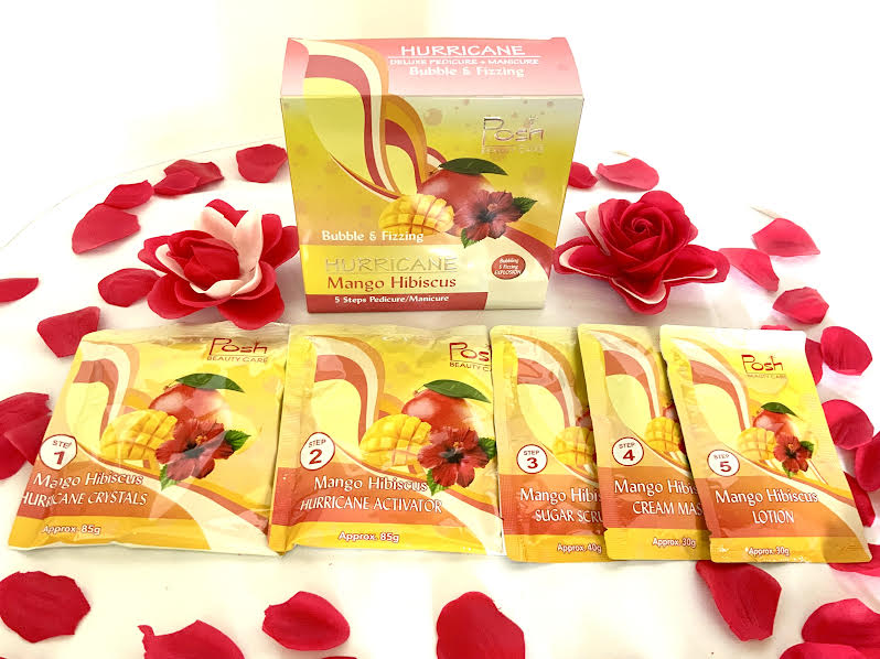 POSH HURRICANE 5-IN-1 BUBBLE & FIZZING - MANGO HIBISCUS