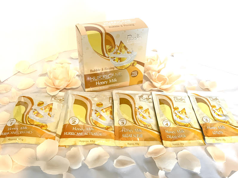 POSH HURRICANE 5-IN-1 BUBBLE & FIZZING - HONEY MILK