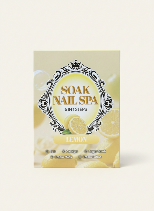 BB COLLAGEN SOAK NAIL SPA 5-IN-1 - LEMON