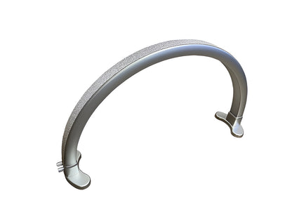 HALF MOON LAMP SILVER WITH RHINESTONE