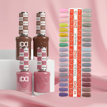 DND DUO HEMA & TPO FREE UP UP & AWAY - 36 COLORS TRAY NO.3