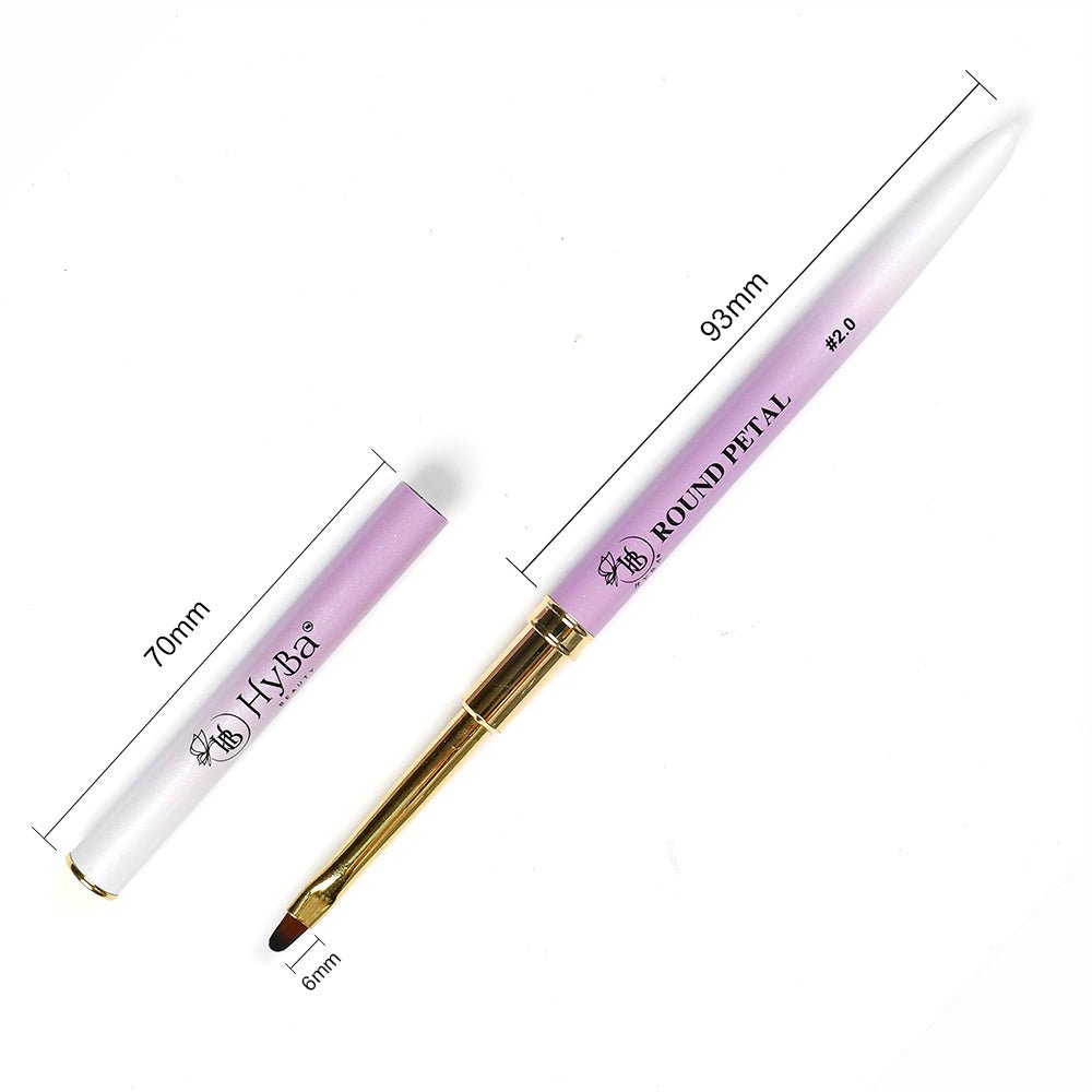 ROUND PETAL Nail Art Brush 2.0, Kolinsky Hair #5