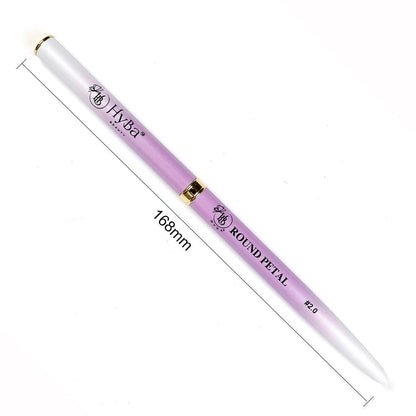 ROUND PETAL Nail Art Brush 2.0, Kolinsky Hair #5