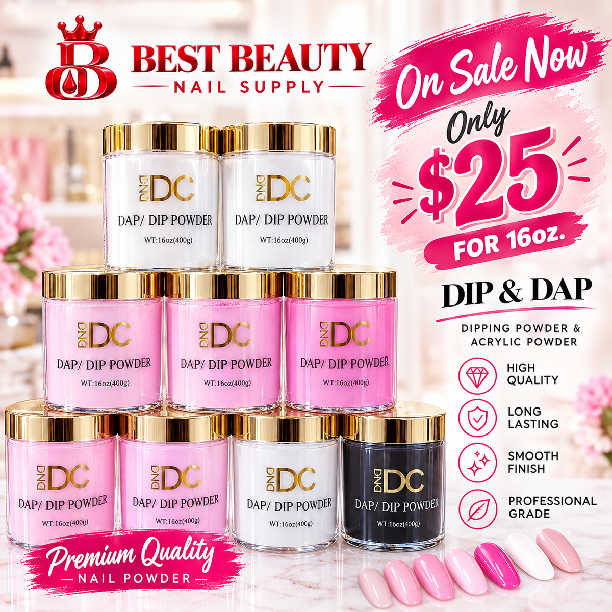 DC DAP DIP POWDER 16OZ.