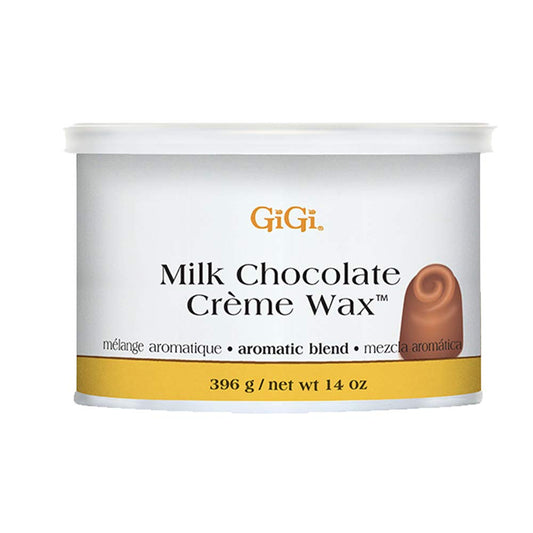 GIGI MILK CHOCOLATE CRÈME HAIR REMOVAL WAX 14 OZ.