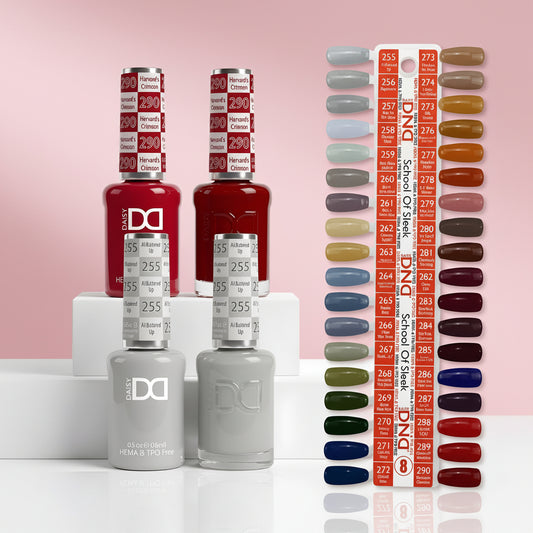 DND DUO HEMA & TPO FREE SCHOOL OF SLEEK - 36 COLORS TRAY NO.8