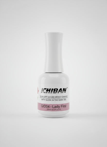 ICHIBAN MOOD CHANGE WITH GLOW IN THE DARK GEL - GID04