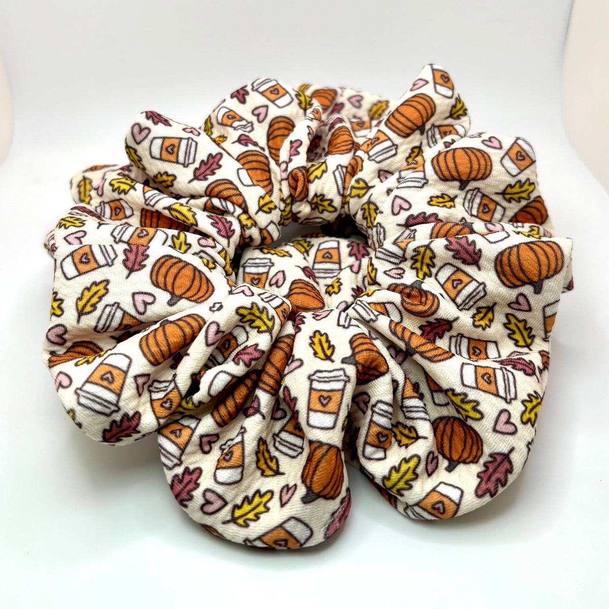 Fall Coffee Bullet Scrunchie