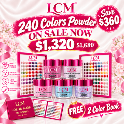 LCM HEMA & TPO FREE COLLECTION - 240 COLORS