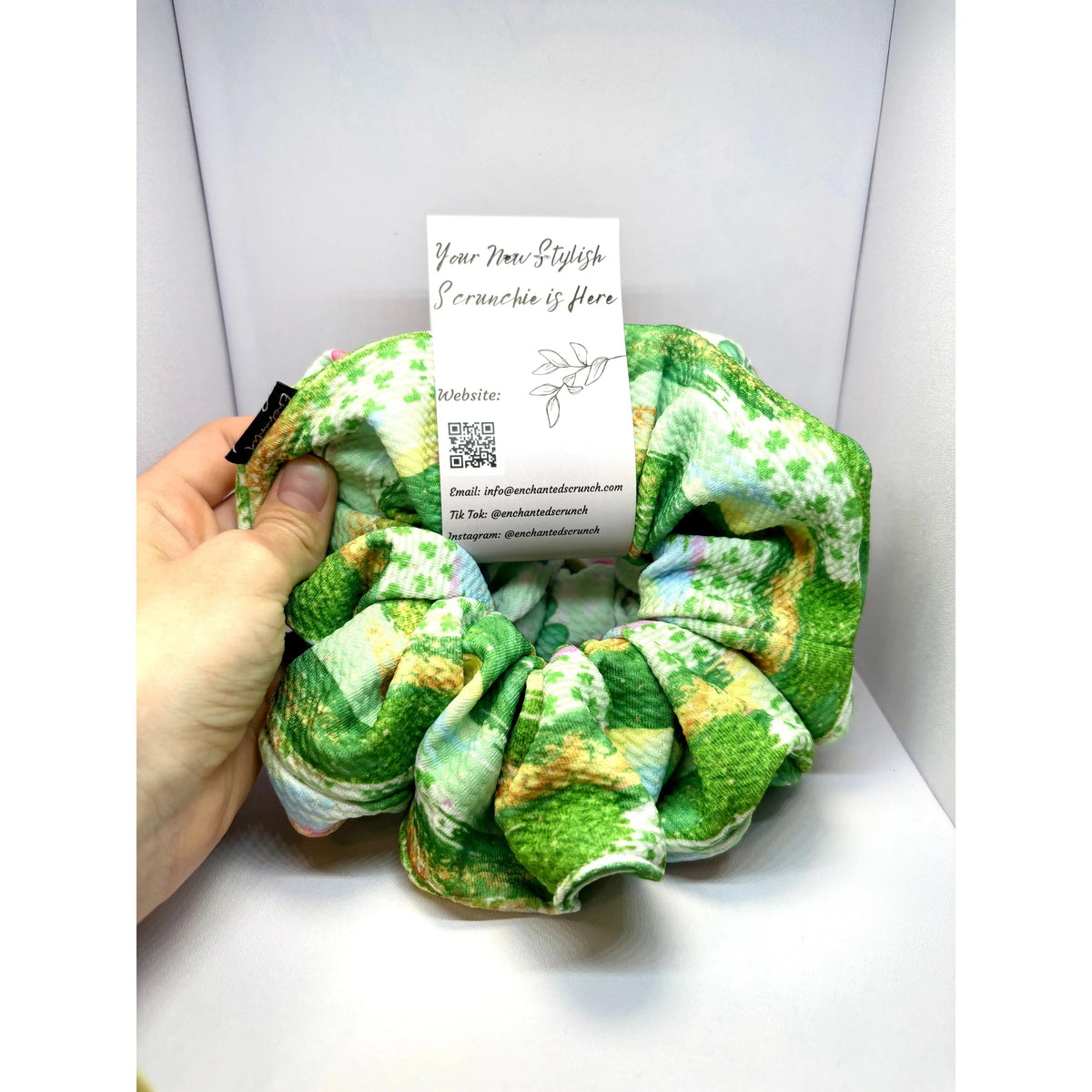 Painted Lucky Charm Scrunchie Set