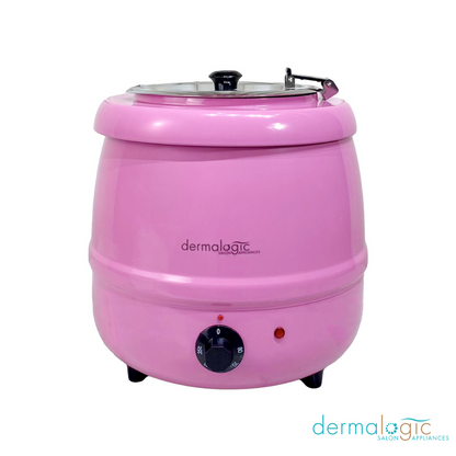 DERMALOGIC PARAFFIN WAAX KETTLE WARMER WITH 5OZ. LADLE - 10L
