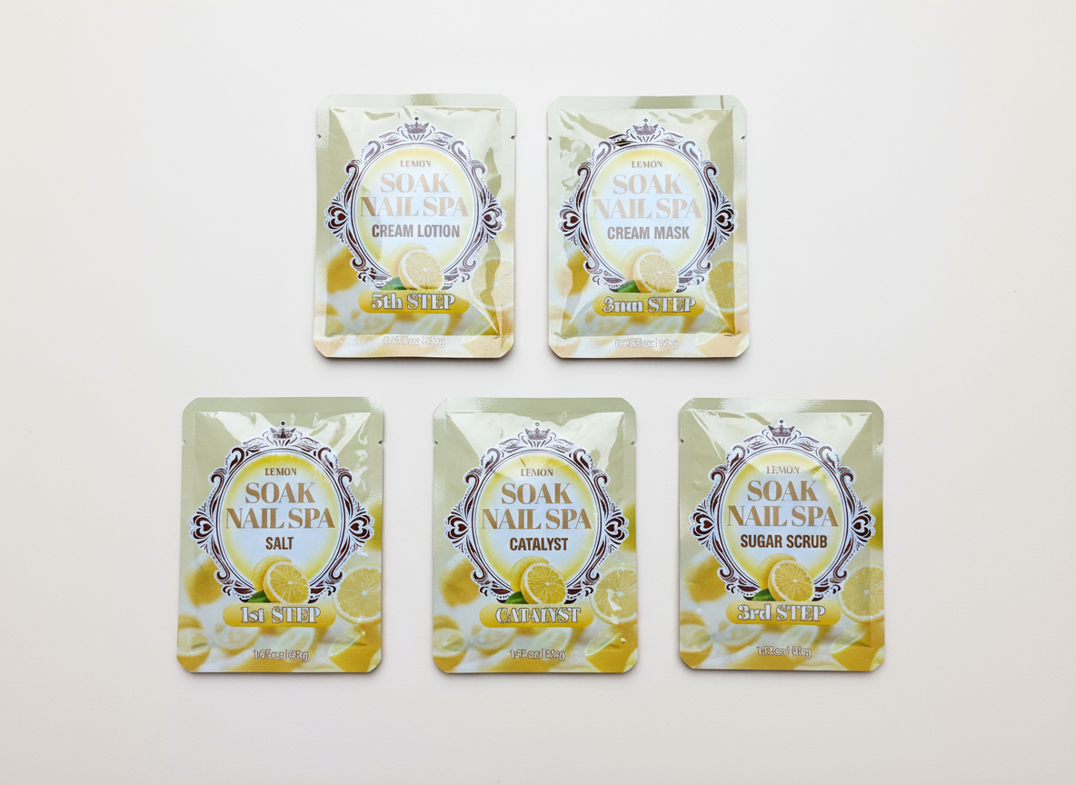 BB COLLAGEN SOAK NAIL SPA 5IN1 - LEMON