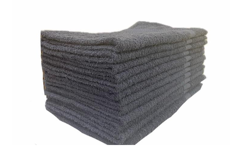 PREMIUM 100% COTTON TOWELS 16X27 - 12PCS/BAG
