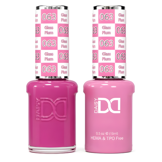 DND063 DUO HEMA & TPO FREE - Glass Plum