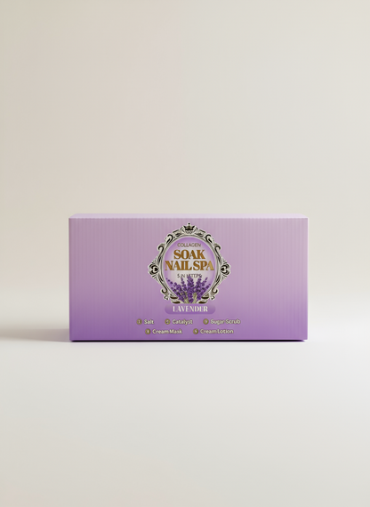 BB COLLAGEN SOAK NAIL SPA 5IN1 - LAVENDER