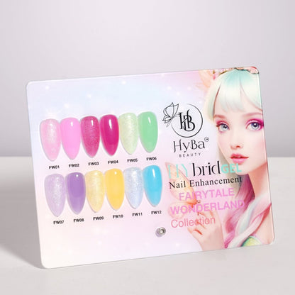 #6 FAIRYTALE WONDERLAND HyGEL® Box Set - (Includes: 12 color tubes, 1 mini squeezer & 1 color chart)
