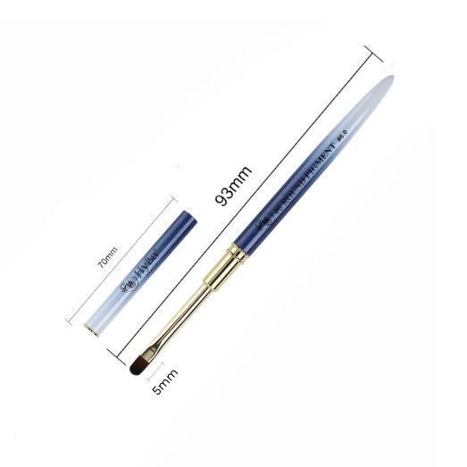 ROUND PIGMENT Nail Art Brush Kolinsky Hair #6