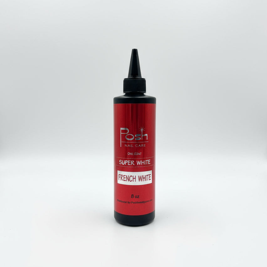POSH FRENCH WHITE GEL POLISH 8OZ.