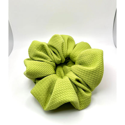 Olive Green Bullet Scrunchie