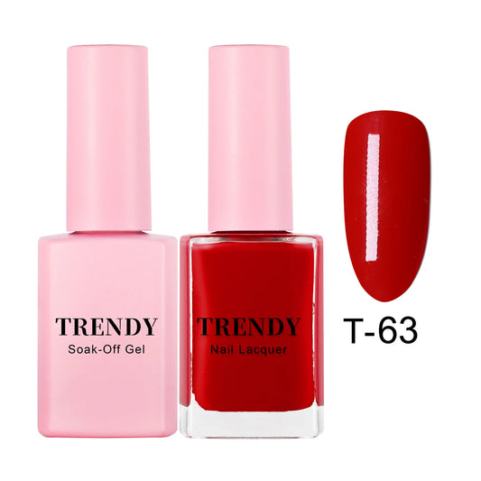 T-63 REMEMBER MY NAME | TRENDY DUO GEL & LACQUER