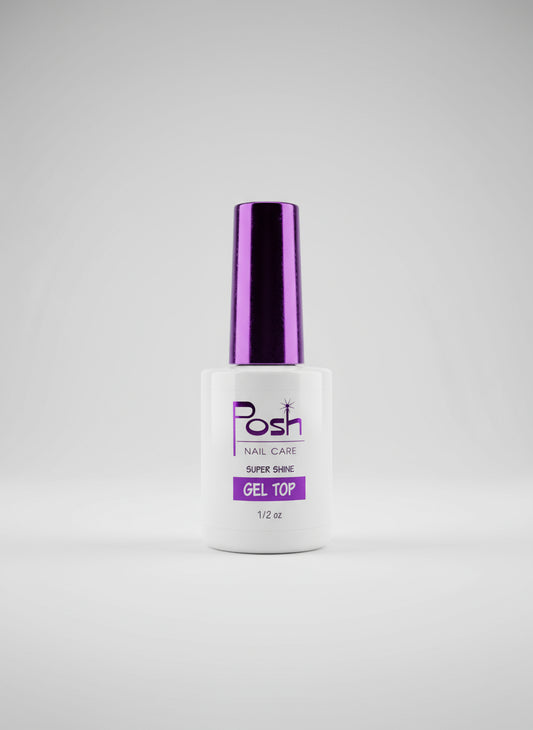 POSH SUPER SHINE GEL TOP COAT 0.5OZ.