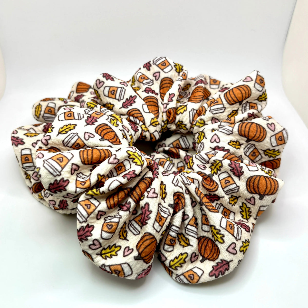 Fall Coffee Bullet Scrunchie