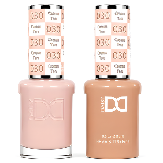 DND030 DUO HEMA & TPO FREE - Cream Tan