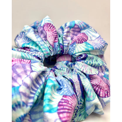 Seashell Summer Scrunchie