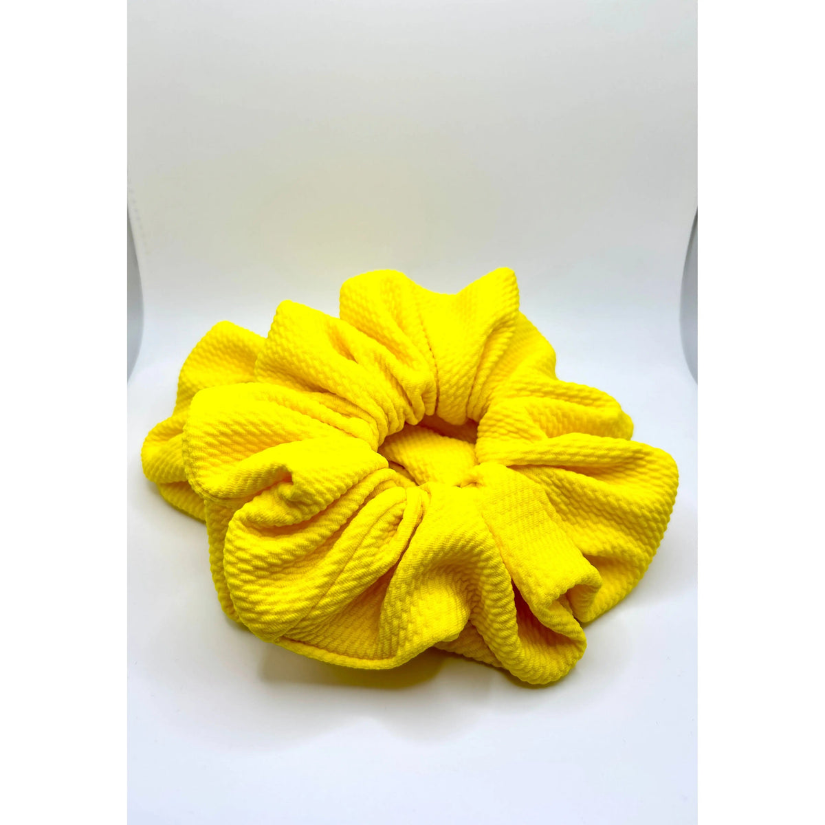 Yellow Bullet Scrunchie