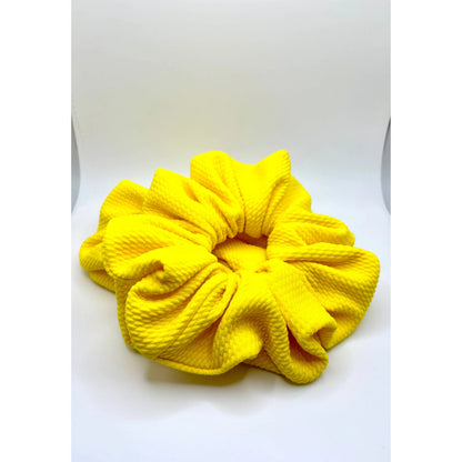Yellow Bullet Scrunchie
